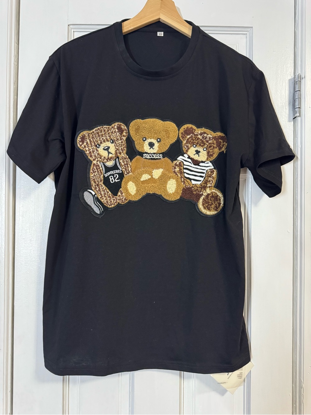 J.ING Black Short Sleeve Tee with Brand Hang Tag